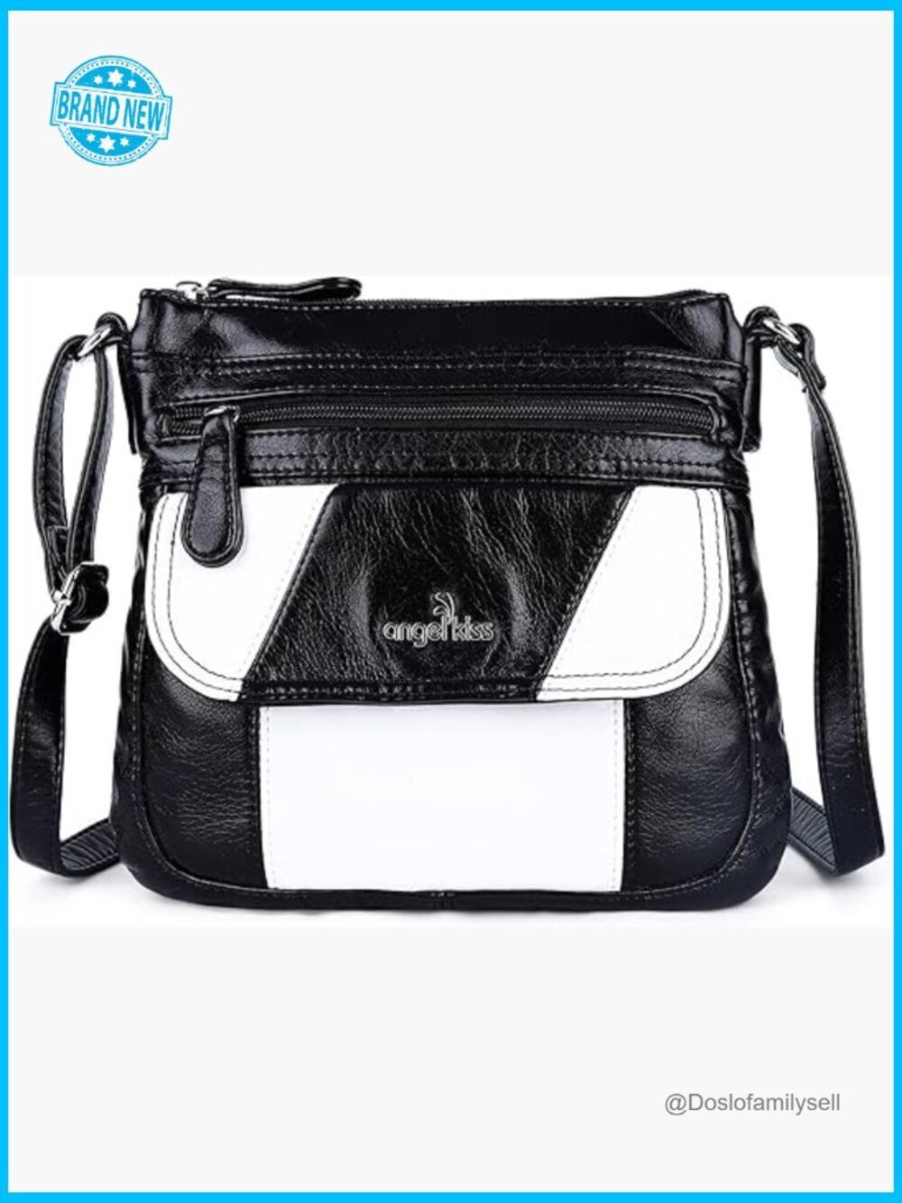 Small Crossbody Bag Leather Shoulder Purse Hobo Bag Adjustable Strap